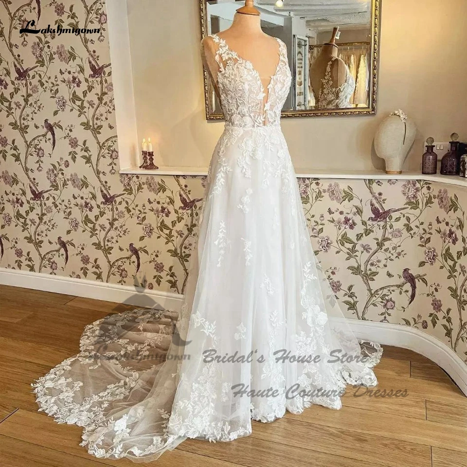 

Lakshmigown Boho Свадебное платье с корсетом 2023