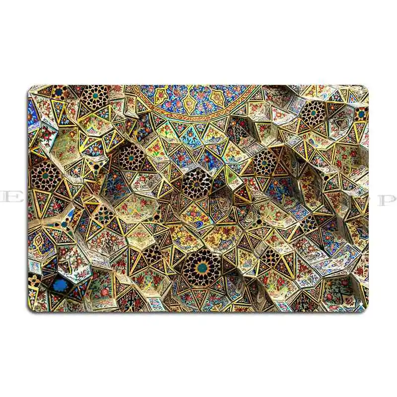 Плитка мозаика потолок Shiraz металлический знак проектирование кинотеатра