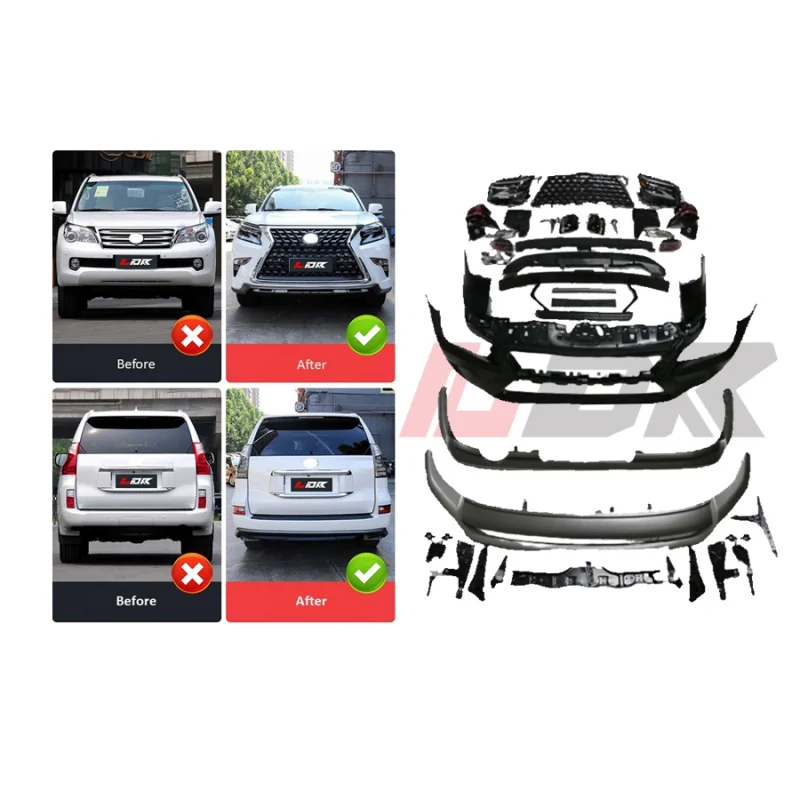 Комплекты для обновления Yo Ta GX460 до 18-20 Последний комплект кузова подтяжки лица