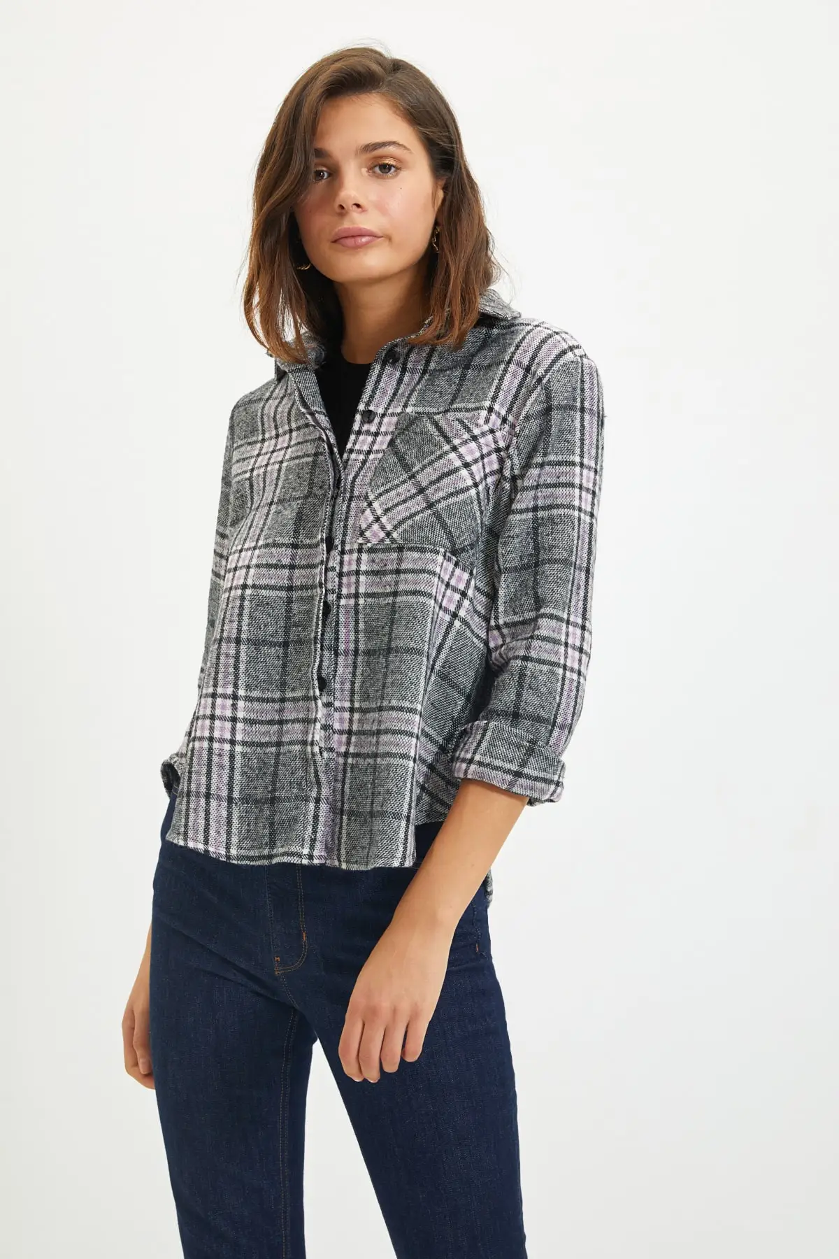 

Trendyol Pockets Shirt TWOAW22GO0574
