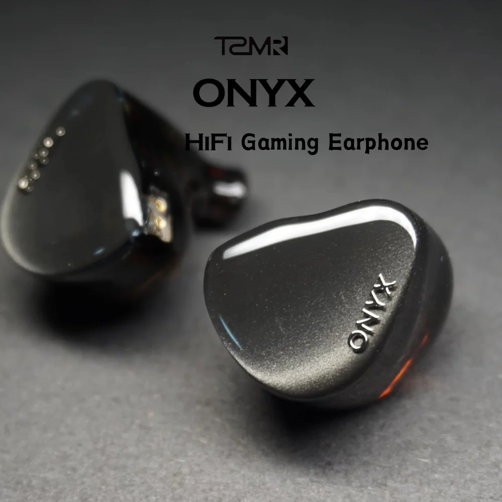 Фото Гибридные Hi-Fi игровые наушники Tansio Mirai TSMR ONYX 3DD+ 2BA с отсоединяемым кабелем 2Pin 0.78 мм, внутриканальные мониторы (IEM) для аудиофилов №2