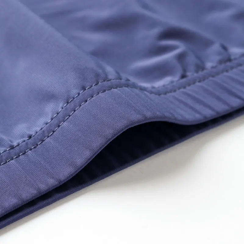 Men's Panties Ice Silk Male Underwear Transparent Men Boxer Breathable Solid Color Ultra Thin  Quick Drying Sexy Silk Boxers Man