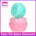 Многоразовые флаконы, пластиковые пустые баночки для макияжа, дорожные контейнеры для косметики, лосьона с внутренней крышкой, крема для лица, бальзама для губ, горячая Распродажа