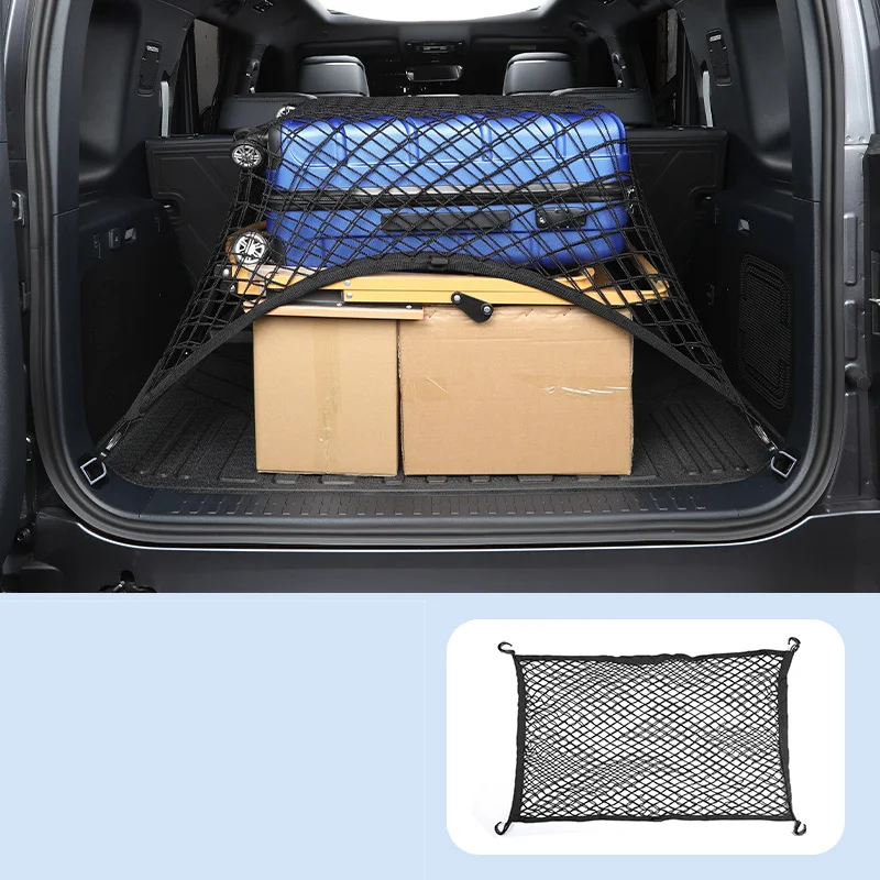 

Для BYD Leopard 5 Leopard 8 2024 2025 Стайлинг автомобиля Багажник с фиксированной сеткой для хранения багажа Боковой сетчатый карман для хранения Автоаксессуары