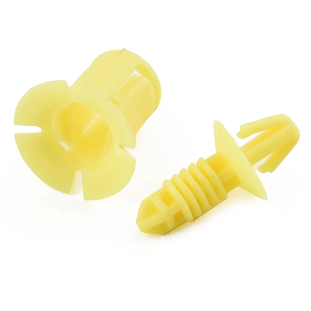 

For Ford C-MAX 2003-2018 Clips Clip 1 Set Plastic W710210-S300 Yellow Brand New Car AccessoriesStable Performance