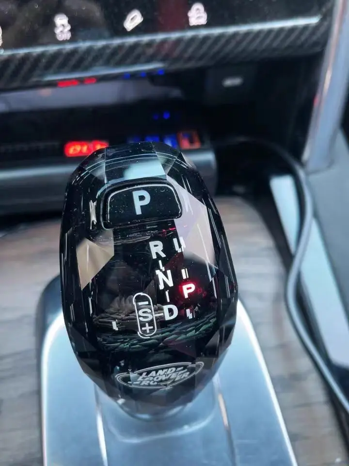 

Правая ручка автомобильной ручки переключения передач с кристаллами для Land Range Rover Sport L494 2014-2022, сменная крышка ручки переключения передач