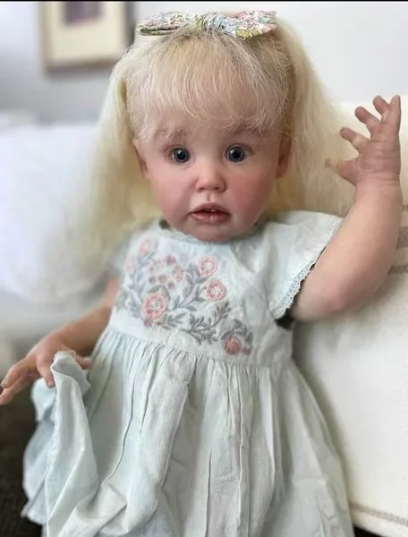 FBBD индивидуальная ограниченная поставка 26-дюймовая кукла Reborn Baby Ariel с белыми