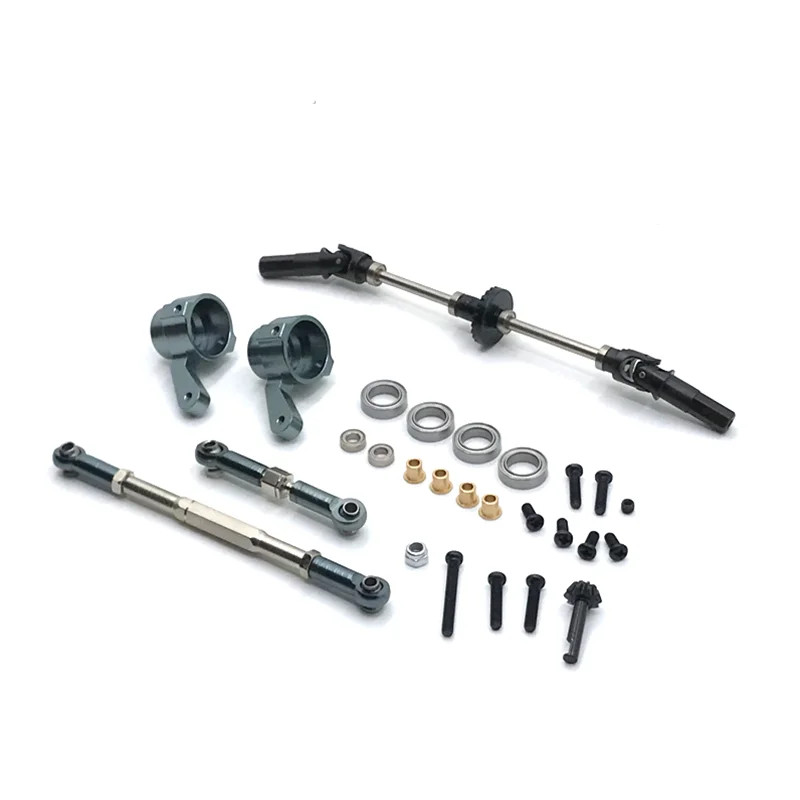

Upgrade Metal Front Axle Cardan Shaft Parts For WPL C14 C24 B14 B16 B24 B36 HengLong FeiYu JJRC RC Car Parts