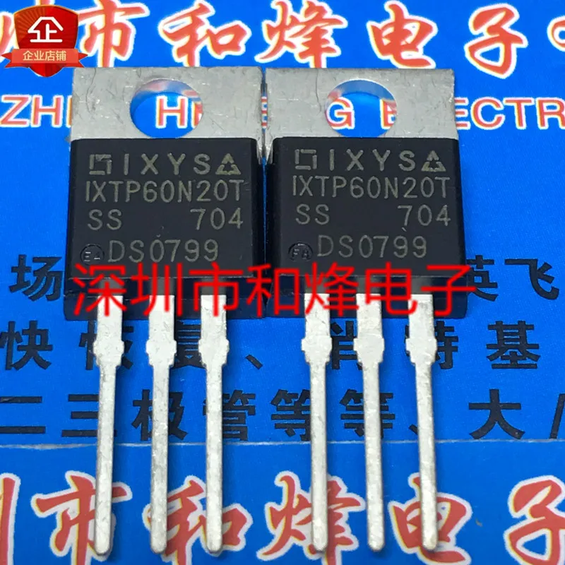 

5PCS-10PCS IXTP60N20T TO-220 200V 60A New And Original On Stock