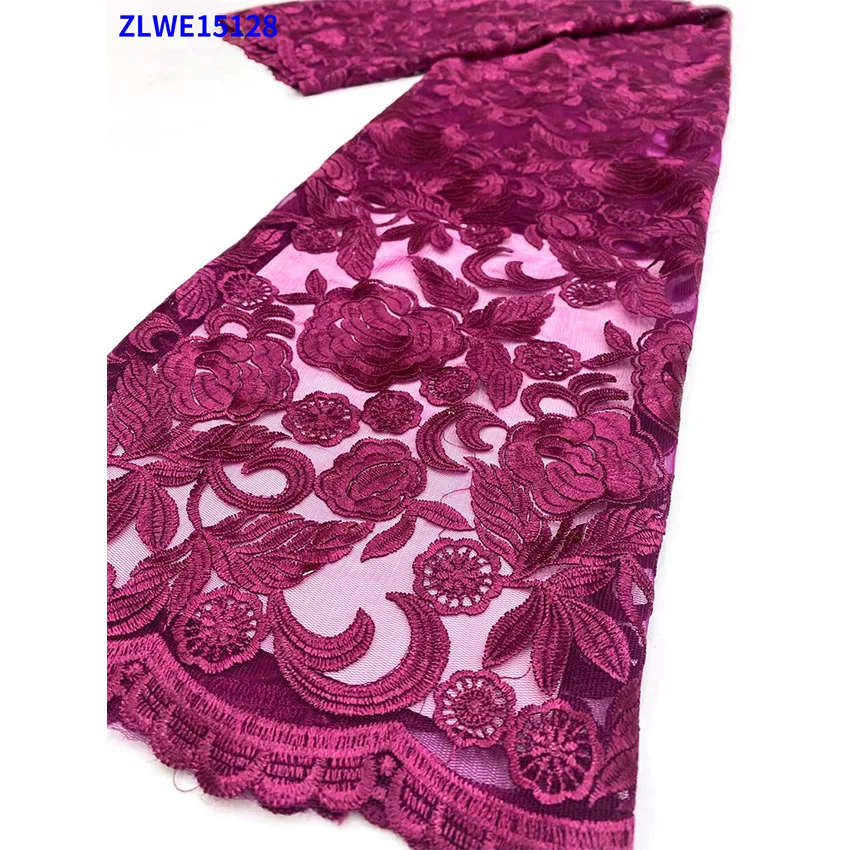 Новый дизайн нигерийская сетчатая вышивальная ткань большая акция французская