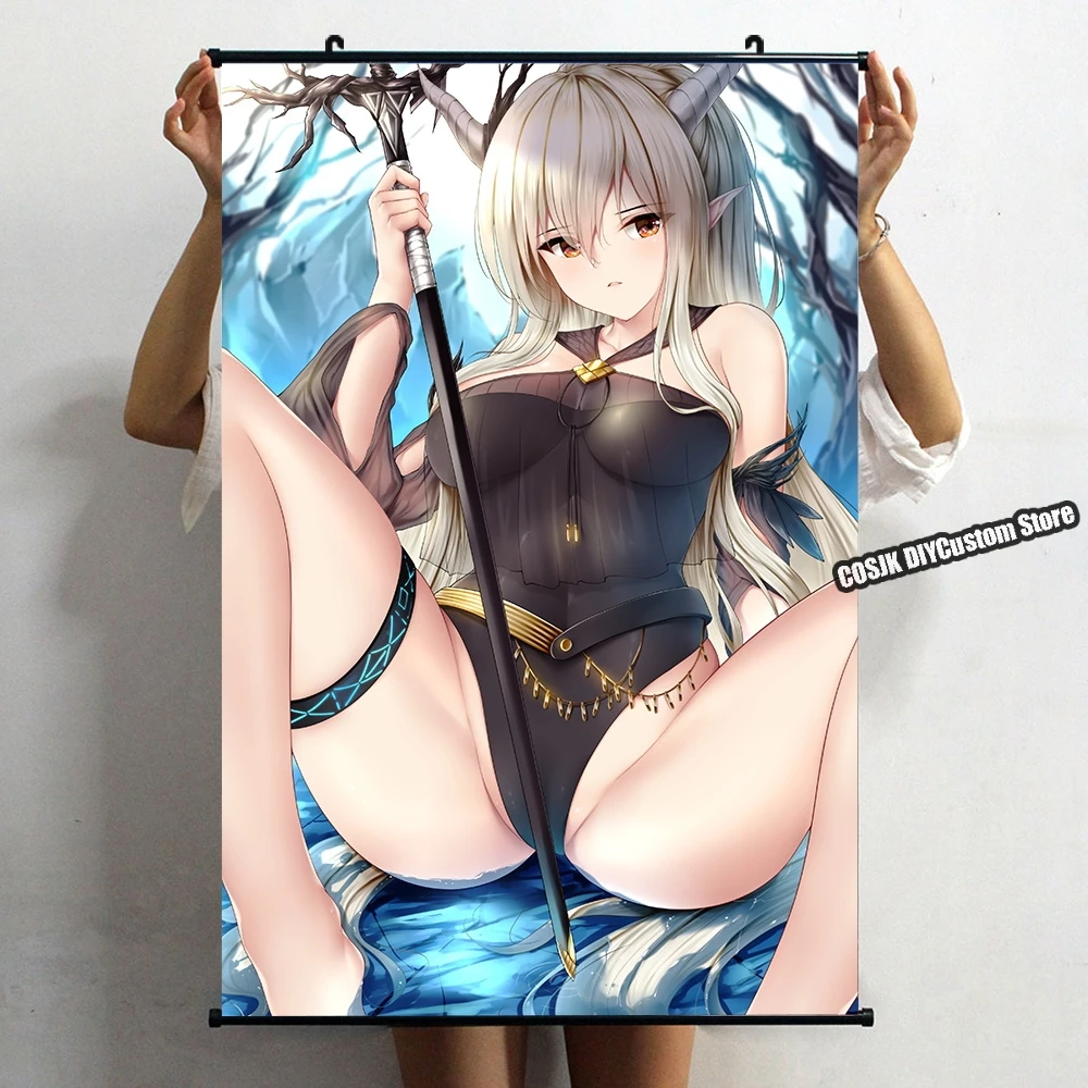 

Светящийся постер в стиле аниме «Рыцари ночной рубашки», настенный свиток, домашний декор, украшение для гостиной, коллекционное искусство,...