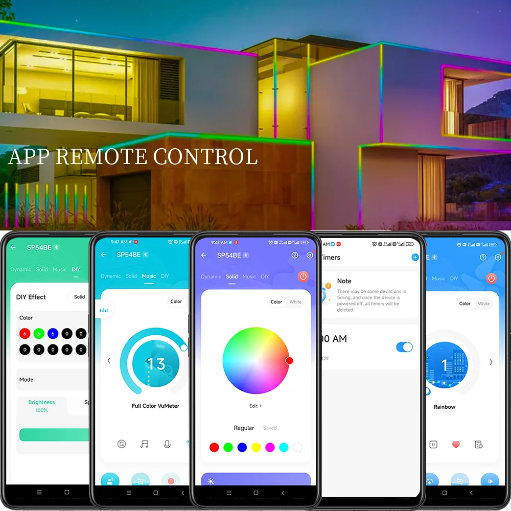 Bluetooth-Контроллер WS2812 SK6812 с поддержкой Wi-Fi и 5050 ГГц