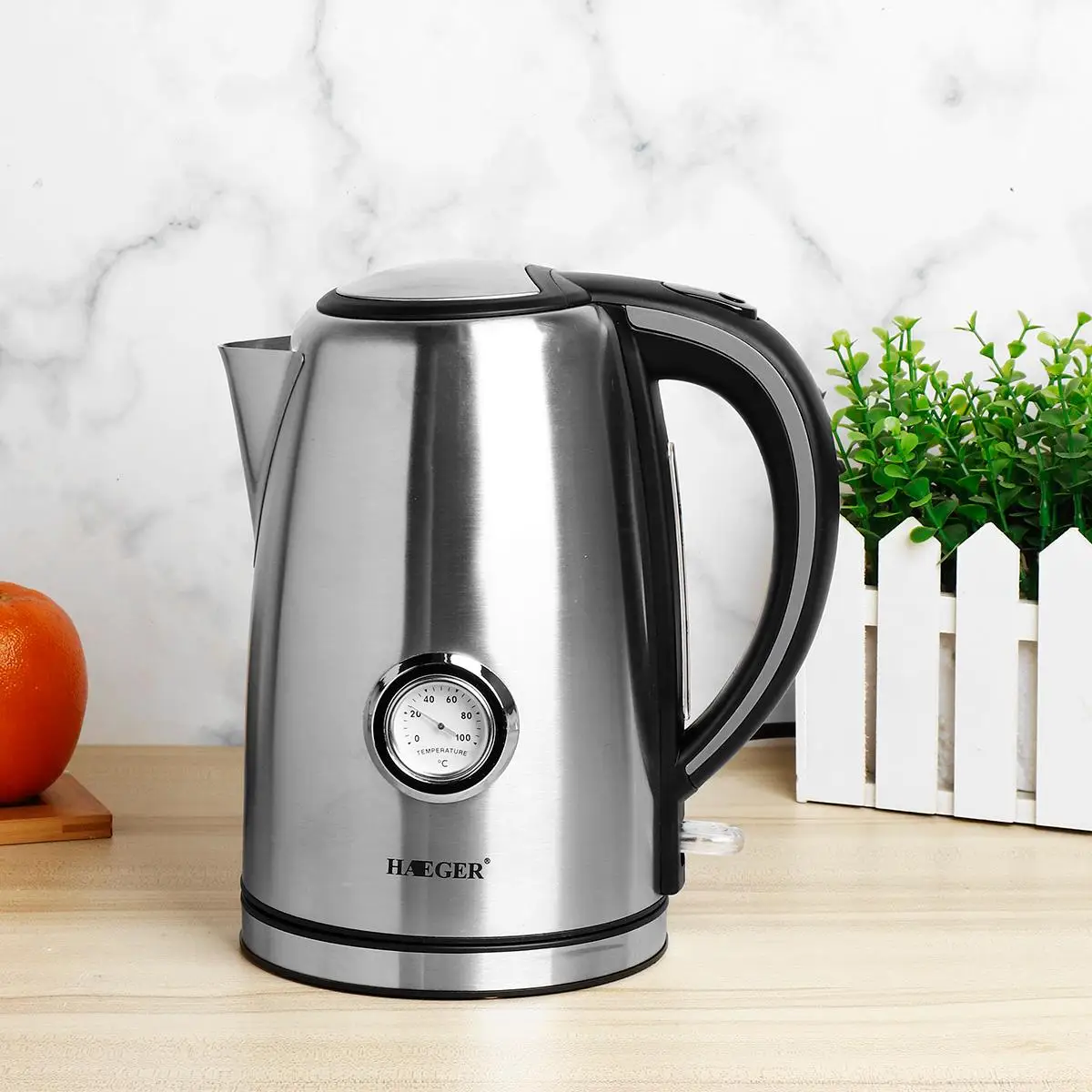 

1.7L Electric Kettle Stainless Steel Kitchen Smart Whistle Kettle Tea pot Temperature Adjusted Fast heat With Thermometer 2200w