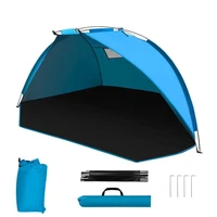 beach automatic instant up tent potable beach tent lightweight outdoor uv protection camping fishing tent cabana sun shelter
