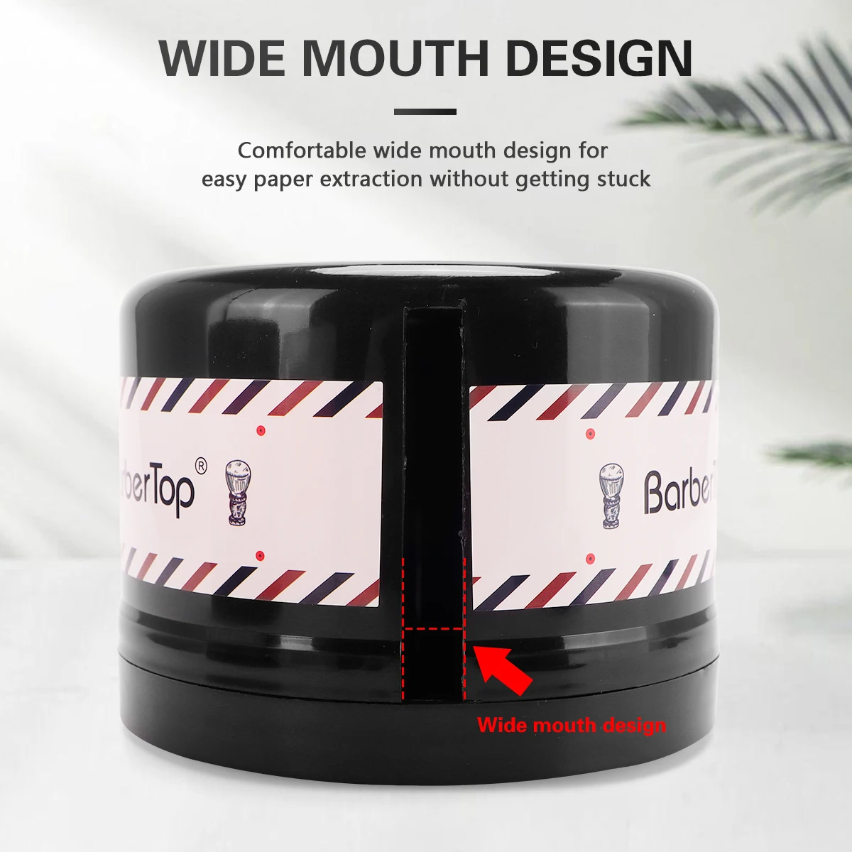 Профессиональная Шейная коробка для стрижки волос рукоятка-диспенсер салфеток