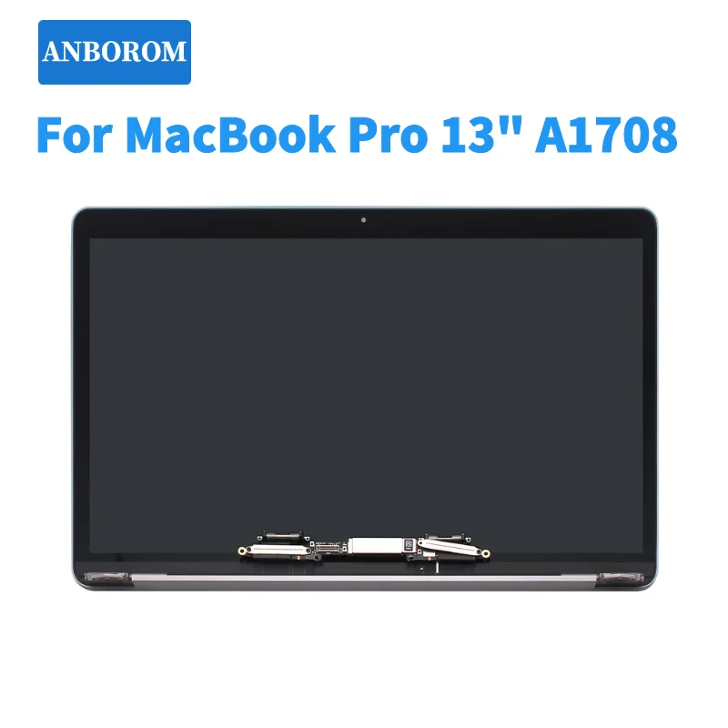 Оригинальный ЖК-дисплей A1708 для MacBook Pro 13 3 дюйма Late 2016 Mid 2017 Retina Полный в сборе EMC3163