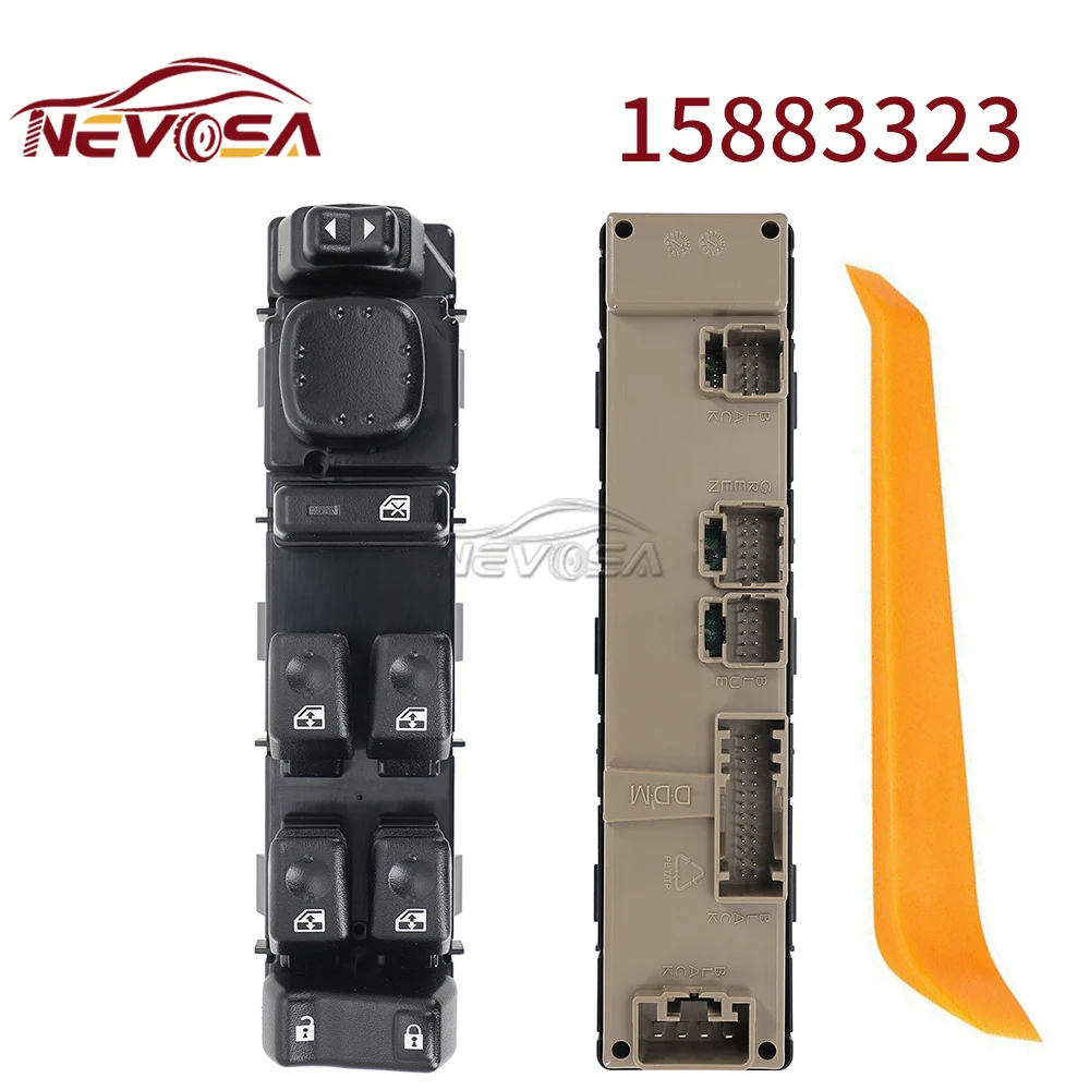 NEVOSA для Hummer GMC Sierra 2003-2007 Chevrolet Tahoe Silverado 15883323 Переключатель управления окном