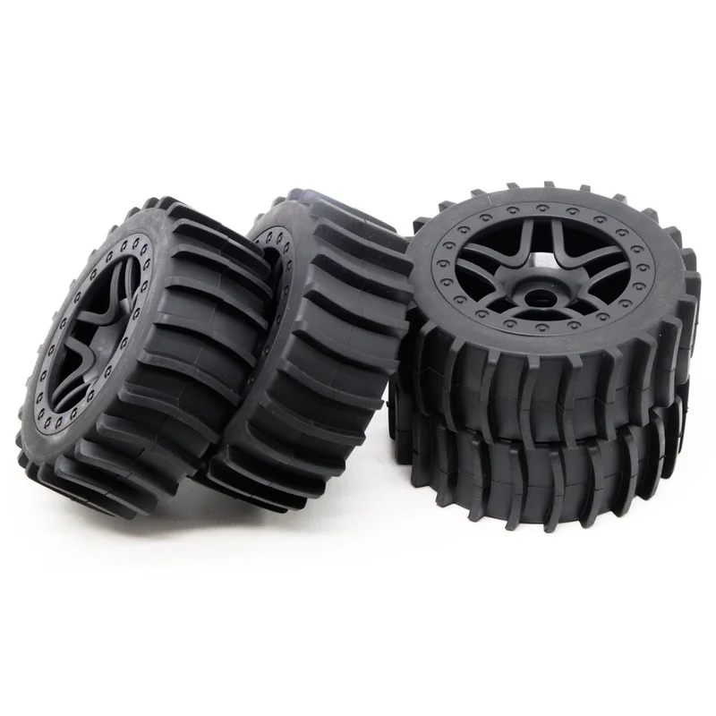 

4pcs RC Buggy Tires 118mm Off Road Hex 17mm Snow Sand Master Paddles Wheel Tires for RC 1/7 1/8 1/10 ARMAA SLASH Monster Truck
