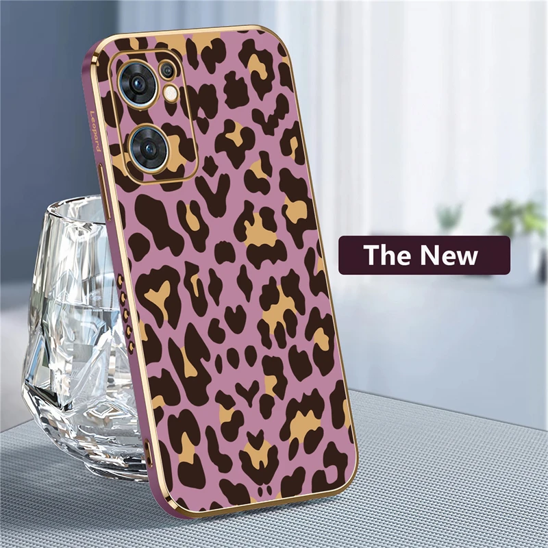Модный чехол для телефона с леопардовым принтом OPPO Find X5 X3 Lite X2 NEO F15 F19 F11 F17 F21 Pro