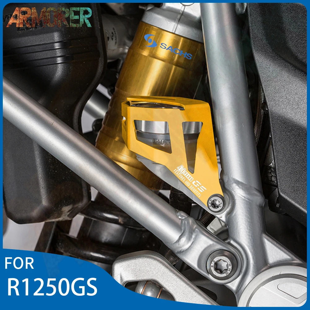 

Motorcycle Accessories Rear Brake Fluid Tank Reservoir Guard Cover For BMW 40 Years GS R1250GS R 1250GS ADVENTURE R1250GS ADV