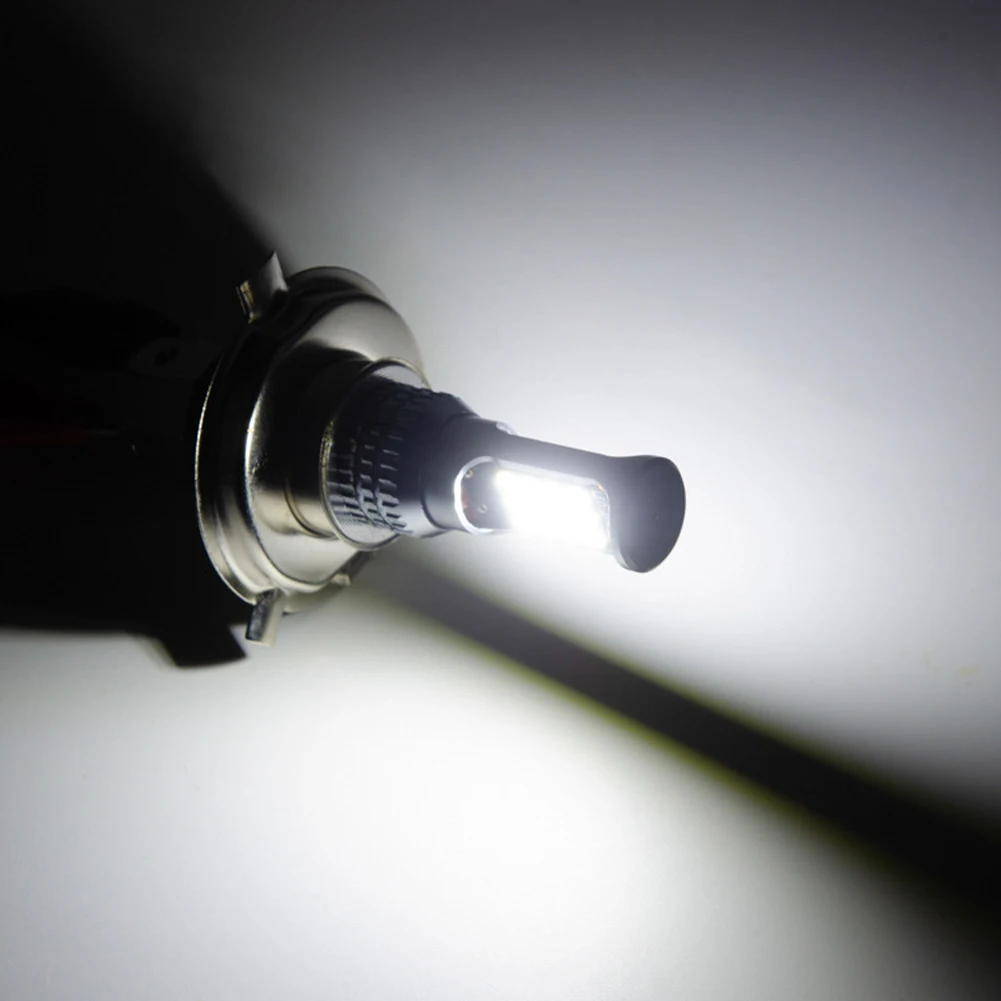 24LED Car H4 Bulb Auto LED Flash Fog Light 3030 SMD 12V 1200LM Headlight 6000K White Accessories |