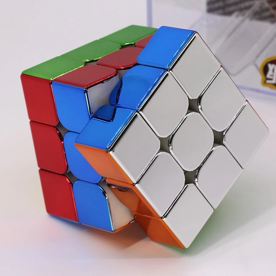 CycloneBoys Plating 3x3x3 Magnetic Cube XuanFengXiaoZi  3x2 Magic Toys Puzzle Cubo Stress Reliever Toys Rubik Profesional Tools