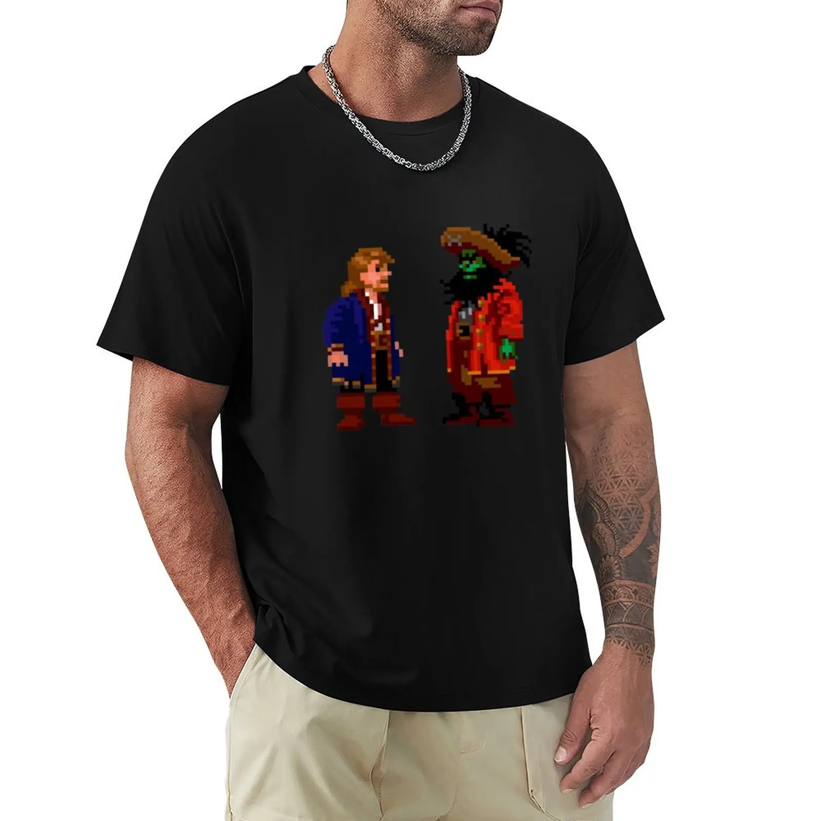 Фото Футболка Guybrush LeChuck (Monkey Island 2) Cool Feeling Summer Tee Shirt №1