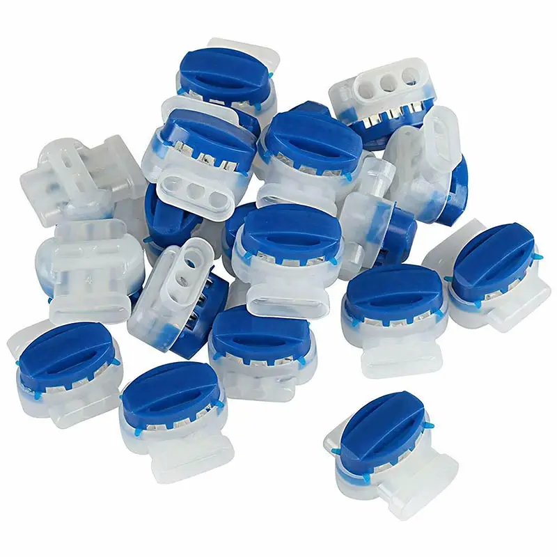 

3 Pin Cable Connector Waterproof Crimp Connection Terminals Connector 22-14AWG Wiring Cable For Telephone Network Auto Mower