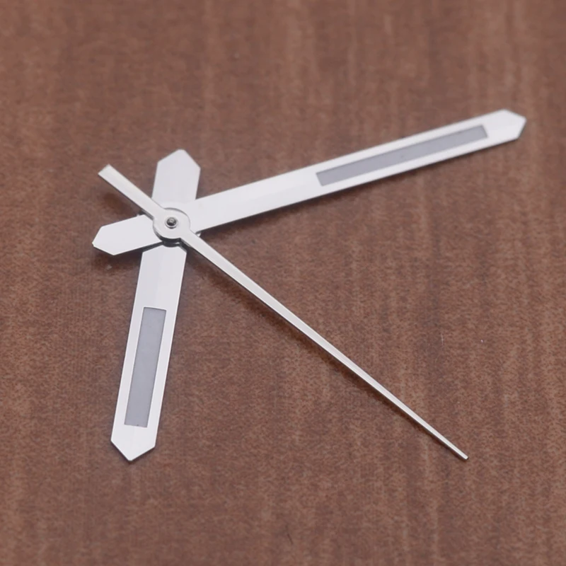 Silver Gold 8215 Watch Hands Green Luminous Fits Miyota 8205 8215 Movement Mingzhu DG 2813 Movement Men Watch Replace Pointer