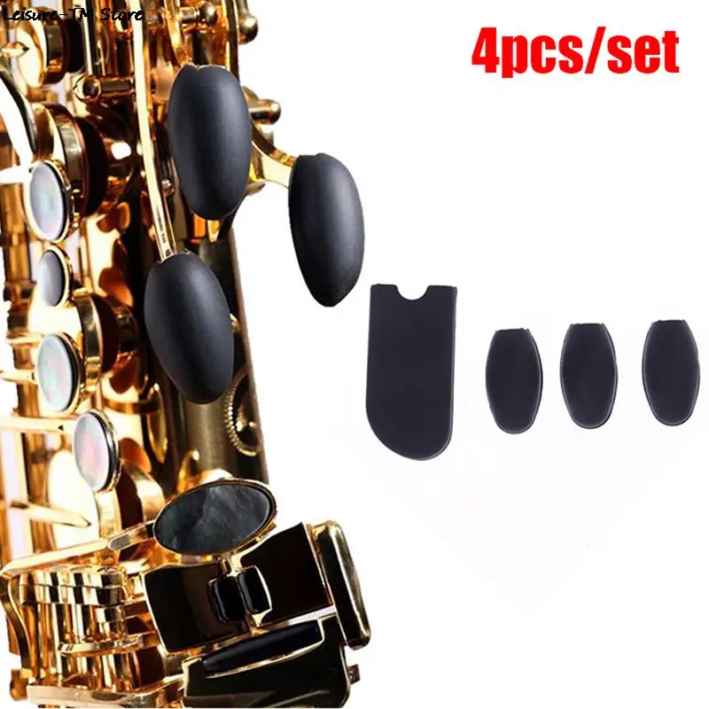 

1Set Saxophone Finger Rest Saxophone Thumb Rest Cushion Palm Key Silicone Finger Protector for Alto Tenor Soprano Saxophone