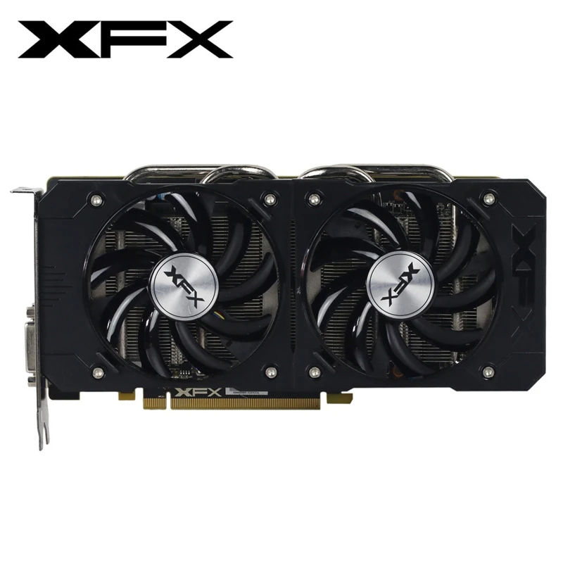 

Видеокарта XFX R9 380 4 Гб AMD Radeon R9 380X 4 Гб видеоэкран карты GPU Настольная компьютерная игровая карта Giming VGA DVI HDMI