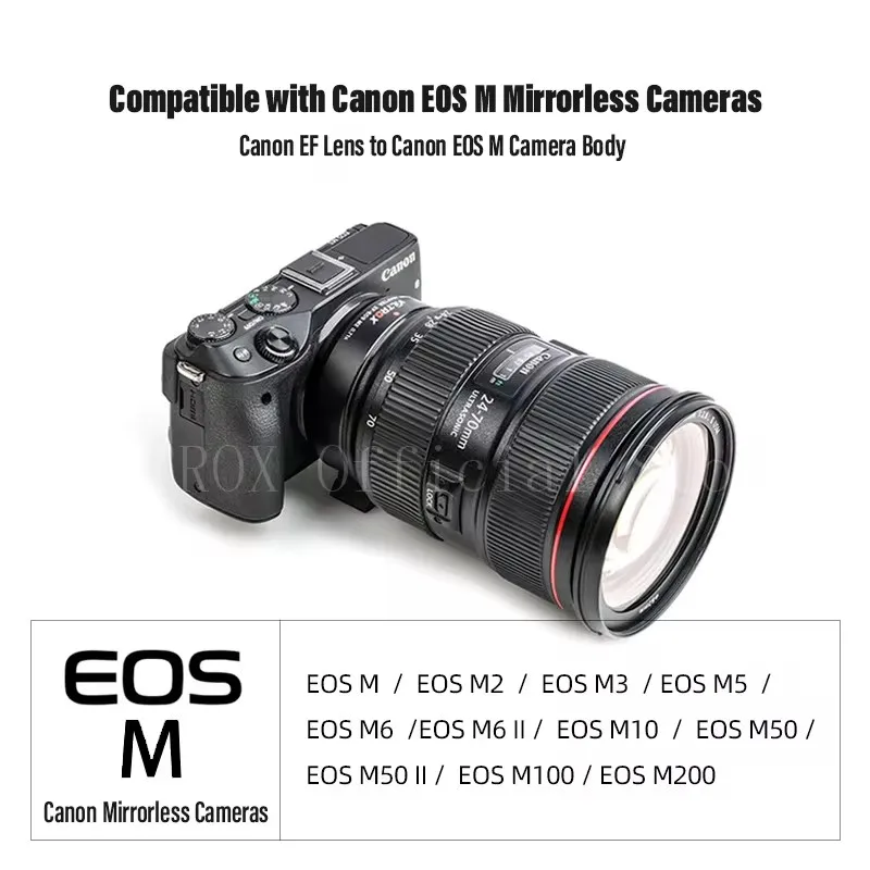 Адаптер для объектива Viltrox EF -EOS M M2 автофокус 0 71x фокусный редуктор усилитель