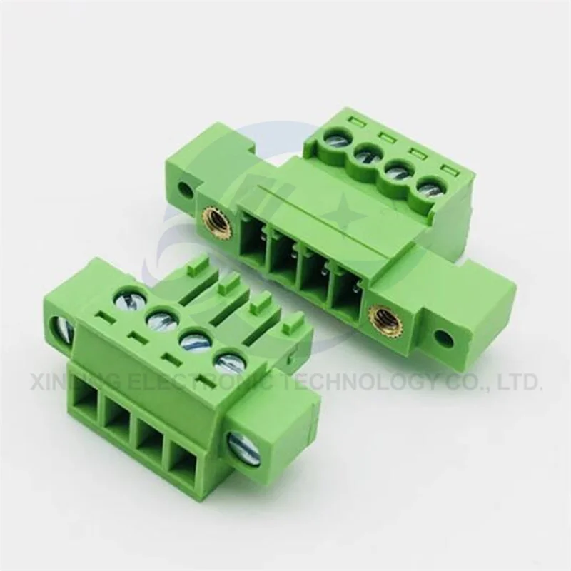 

Solderless through-wall plug type 15EDGKPMA-3.5MM with panel fixed butt plug type