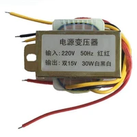 30w double 12v 30w2x12v transformer power transformer input 220v 50hz output double 12v