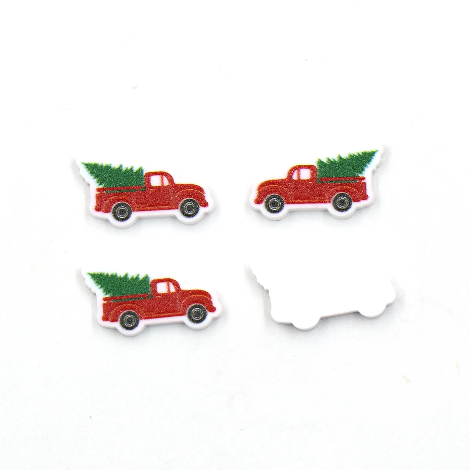 

Набор из 10 0.7IN нового продукта CN Рождественская Милая Автомобильная акриловая фурнитура