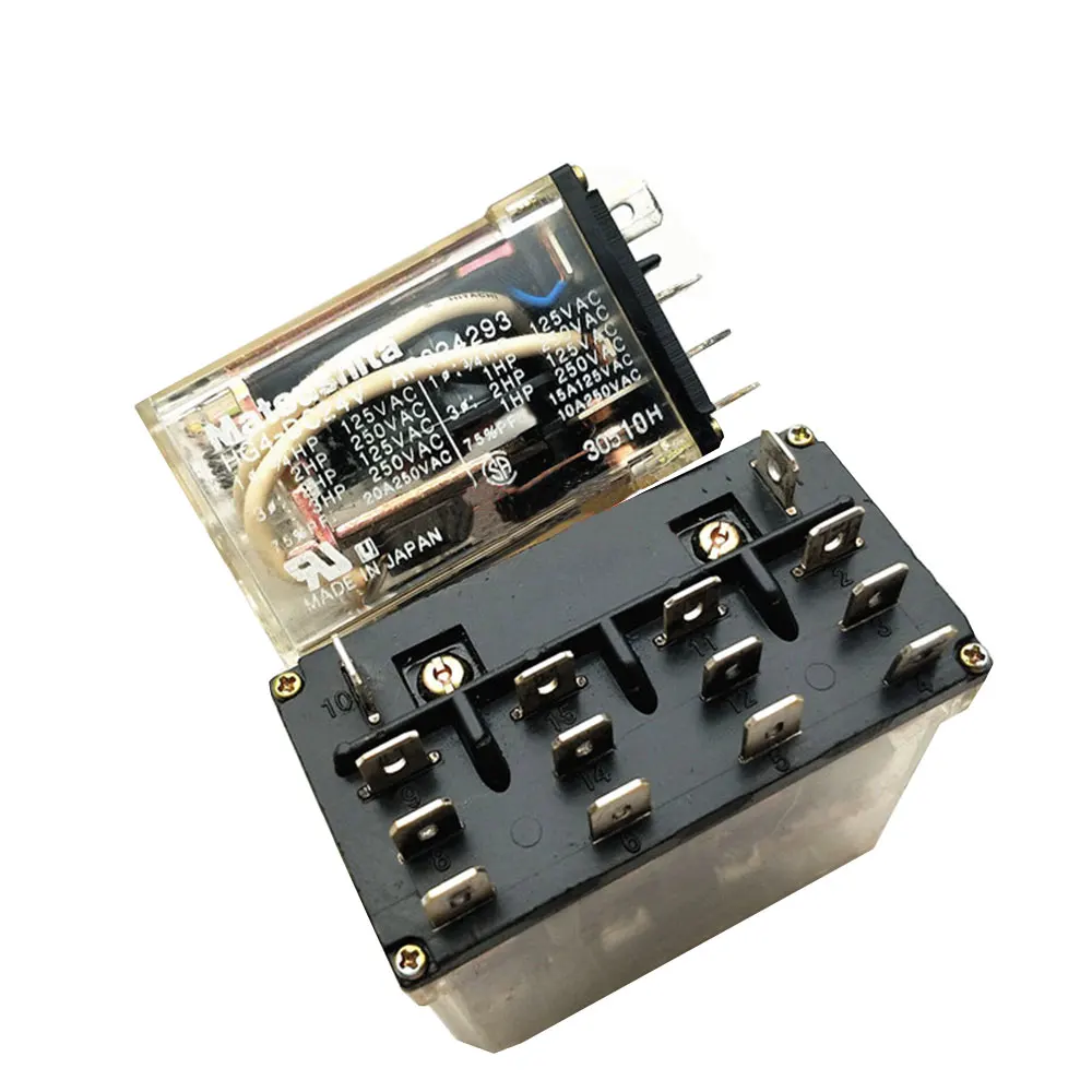 

Реле HG4-DC24V HG4DC24V 20A 250V 12PIN