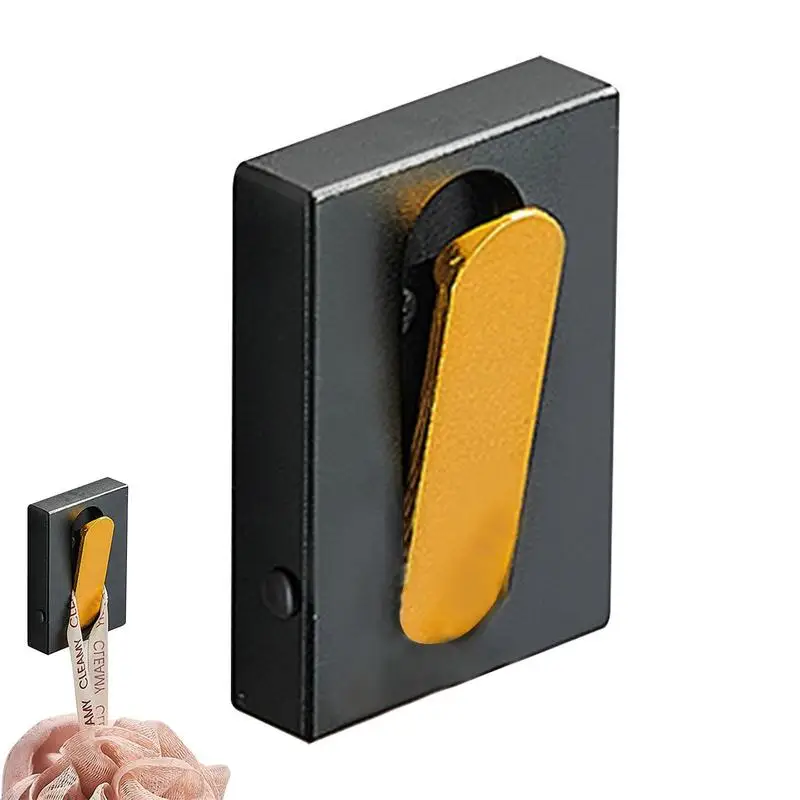 

Retractable Hooks Wall Mounted Waterproof Wall Mounted Floating Rack Mounted Urban Design Coat Hook Space-Saving Hook Rack