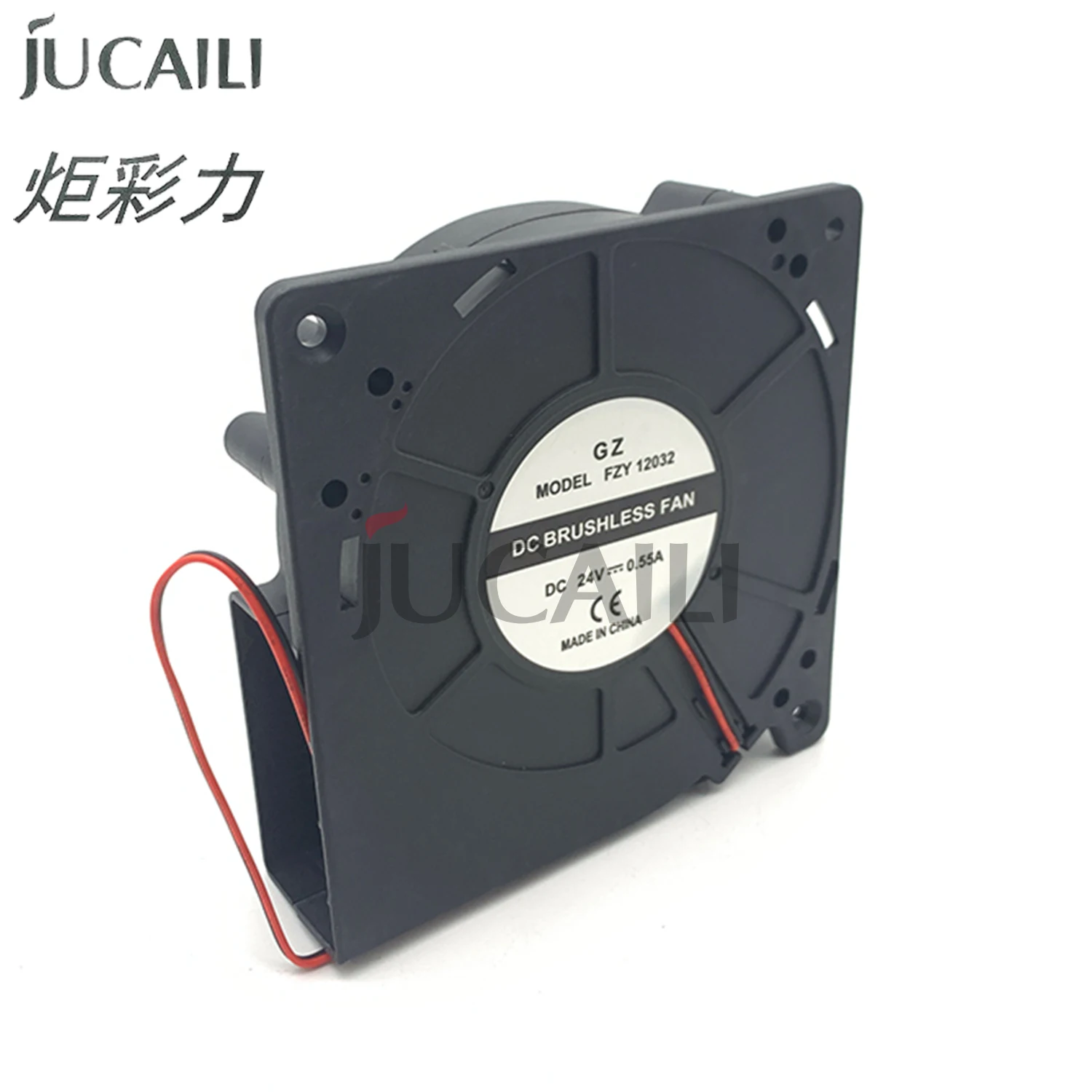 

Jucaili printer 12cm DC Blower fan 24V 0.55A for Allwin Xuli Yaselan large format printer brushless paper suction fan