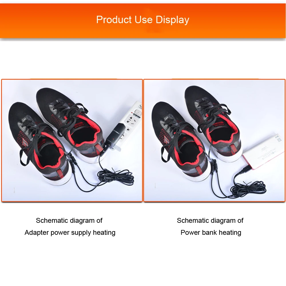 USB Heated Insoles for Shoes Electric Foot Warming Pad Feet Warmer Sock Pad Mat Winter Outdoor Sports Heating Insole Winter Warm