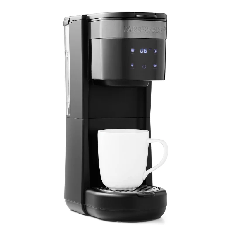 Farberware Touch Single Serve Coffee Maker , Black Color ghadstore