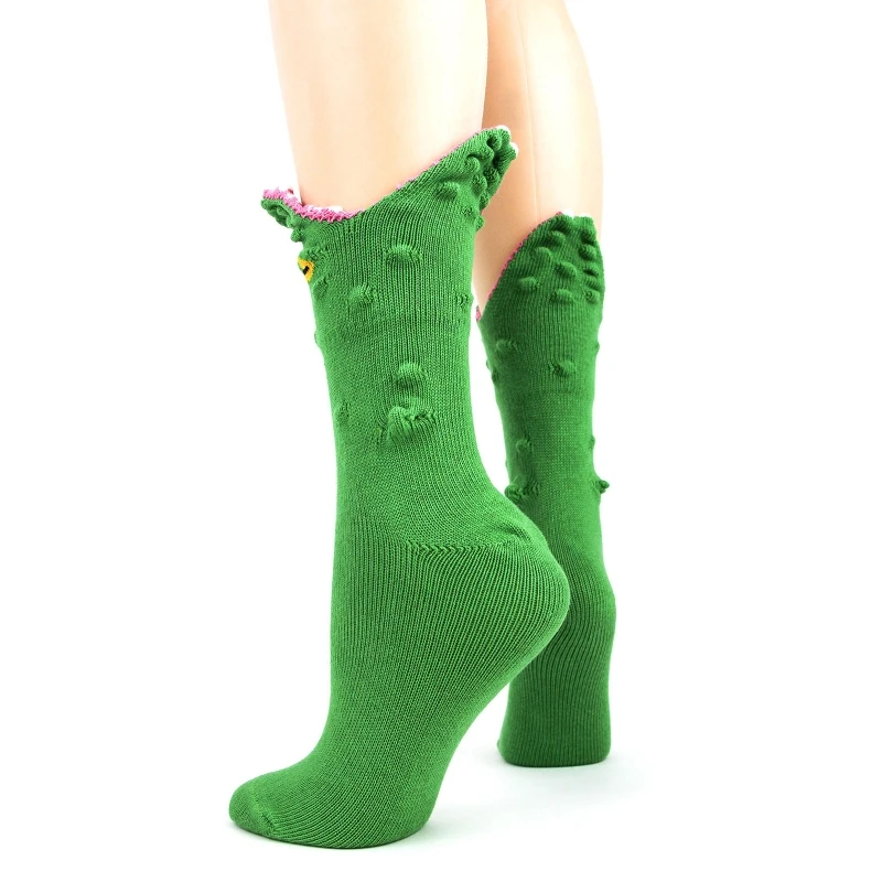 

Fashion Crocodile Socks Mid Tub Sock Funny Sock Novelty Cotton Sock Anti-Slip Stocking Floor Sock Funny Animal Knit Sock