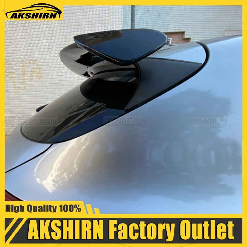 

ABS Exterior Rear Spoiler Tail Trunk Boot Wing Decoration Car Styling For Mazda 3 Axela Hatchback 2014 2015 2016 2017