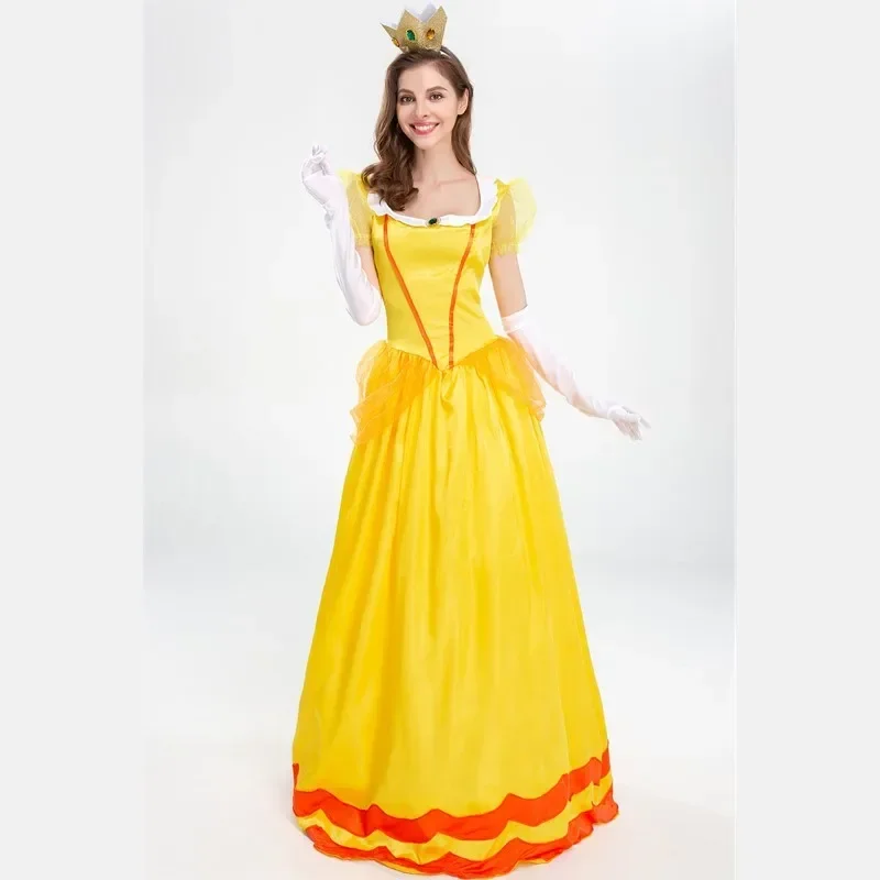 Хэллоуин Карнавал Вечеринка Супер Водопровод Игра Сладкий Персик Принцесса