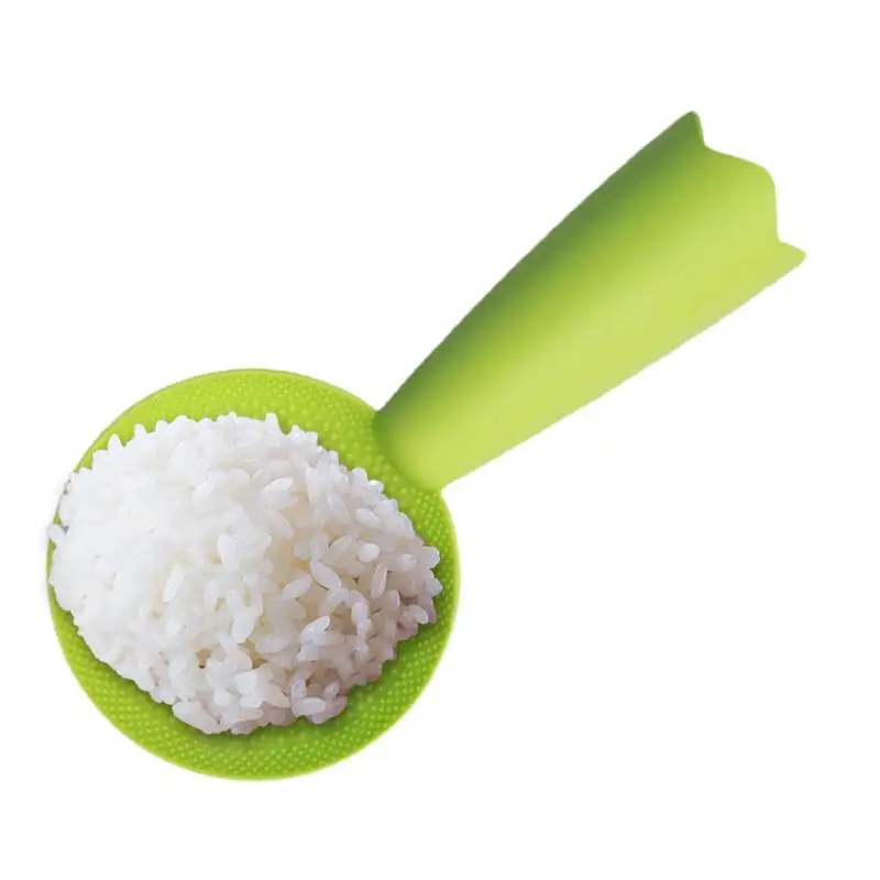 

Plastic Non-Stick Rice Spoon With Smiling Face Creative Cooking Rice Spatula Scoop Vertical Soup Spoon Kitchen Utensil Tableware
