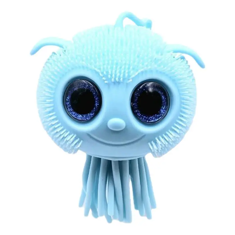 

Octopus Sensory Toys Cute Jellyfish Squeeze Toy Shiny Ornament Weird Doll Octopus Home Decor Holiday Gift