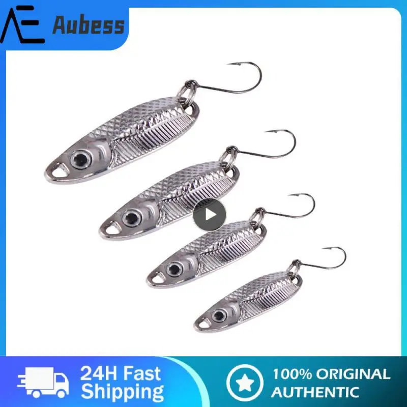 

Fishing Bait Groove Gold Hook Sequins Corrosion Resistance Realistic Fishing Hook Fishing Equipment Horse Mouth Sequins Sharp