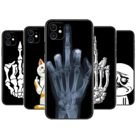 funny man middle finger phone cases for iphone 13 pro max case 12 11 pro max 8 plus 7plus 6s xr x xs 6 mini se mobile cell