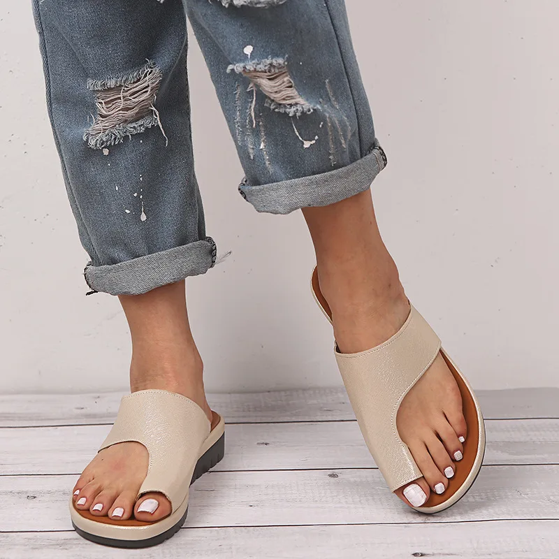 

Shoes Rubber Flip Flops Big Size Woman's Slippers Slides Platform Low Hawaiian 2022 Scandals Hoof Heels PU Basic Fabric Shoes Wo