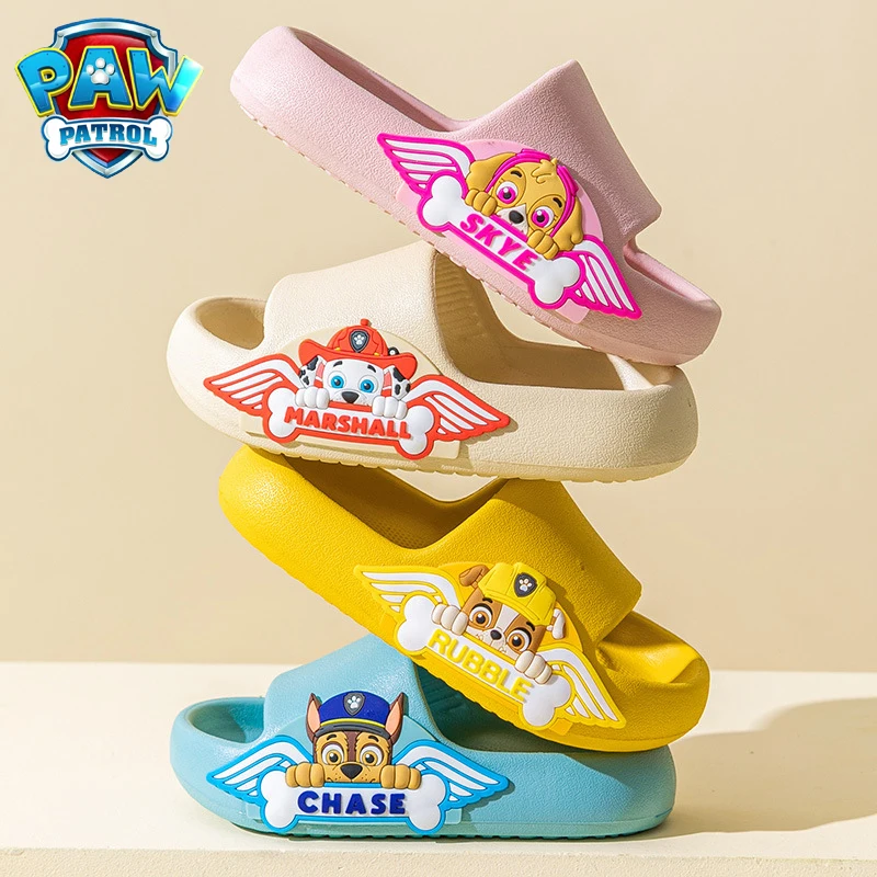 

Paw Patrol Cartoon Cosplay Shoes Summer Non-slip Beach Slippers Baby Hole Shoes Best Gift