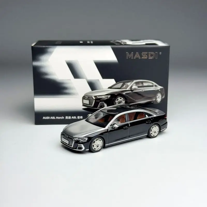 MASDI 164 Audi A8L Horch, литая модель автомобиля, коллекционная игрушка из сплава, подарок для мальчиков # пеееее (art.: 3920dd33646fd) - 3920dd33646fd